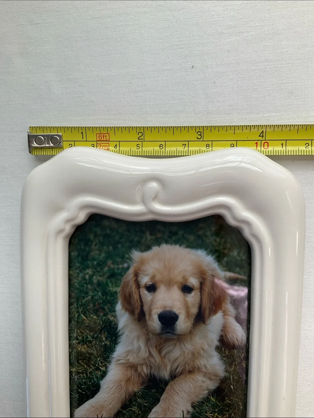 Hallmark white ceramic